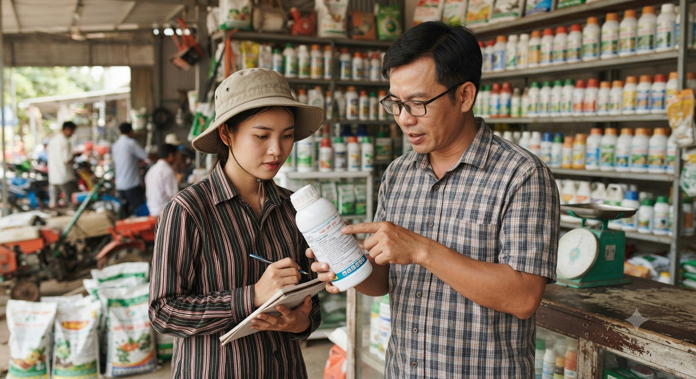 Tại sao cần biết hoạt chất khi mua thuốc bảo vệ thực vật?