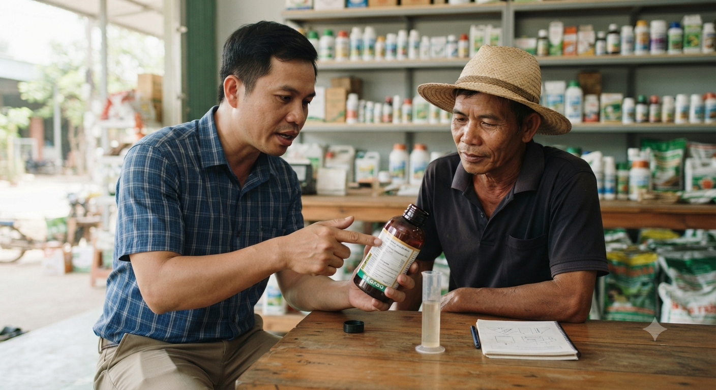 Bản chất của hoạt chất và tên thương mại trong sản phẩm nông dược