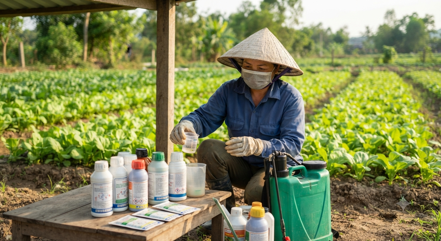 Những điều cần lưu ý khi lựa chọn và sử dụng nông dược